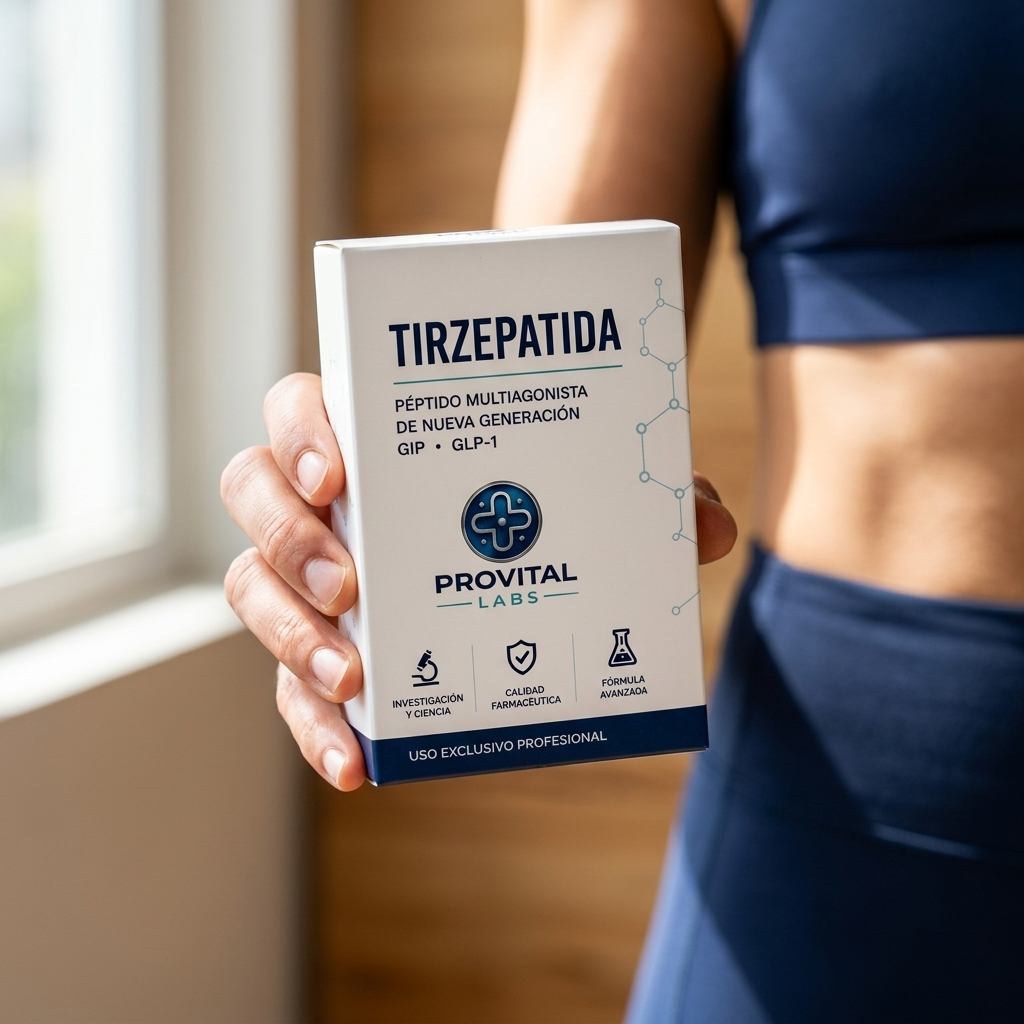Tirzepatida Provital Labs 20mg | Dosis Máxima — Resultados de Cirugía Sin Bisturí