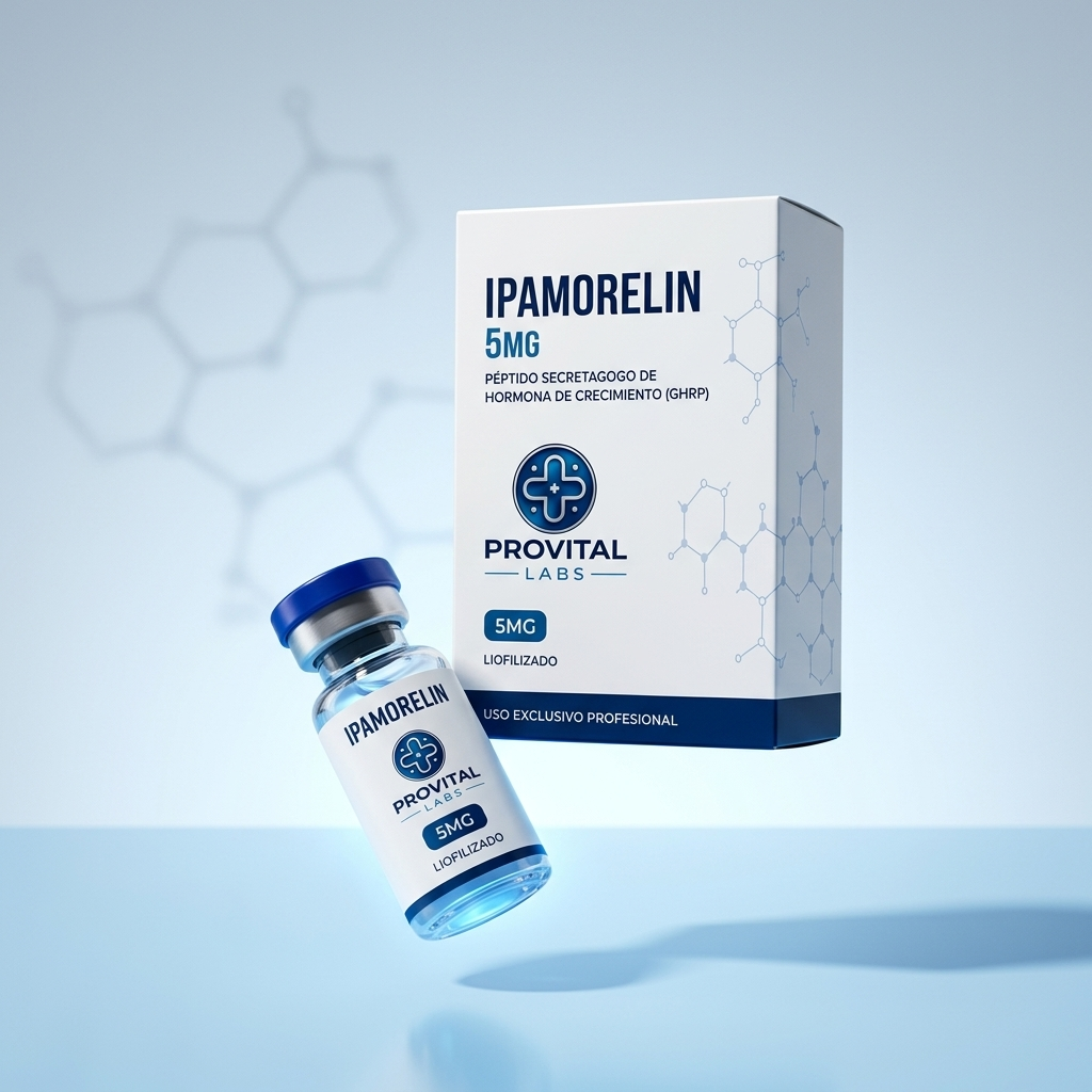 Ipamorelin Provital Labs 5mg | Crece Mientras Duermes, Sin Efectos