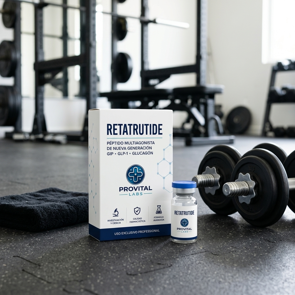 Retatrutida Provital Labs 50mg | La Dosis Más Potente del Triple Agonista en México