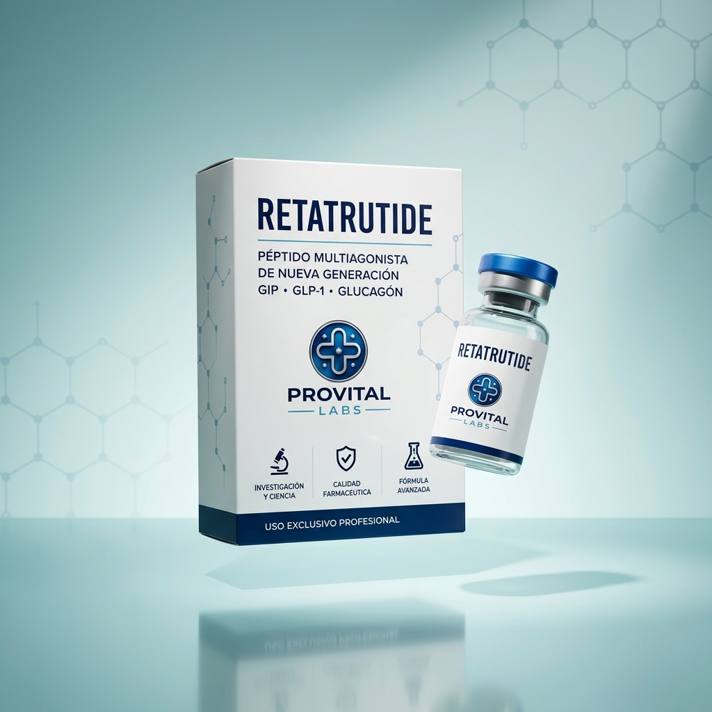 Retatrutida Provital Labs 10mg | Tu Primer Triple Agonista — Empieza Bien