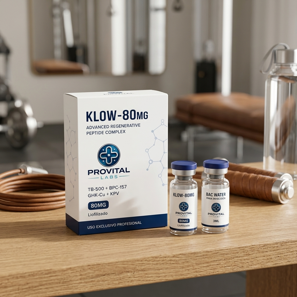 KLOW-80mg Provital Labs | 4 Péptidos Farmacéuticos en 1 — Repara Todo