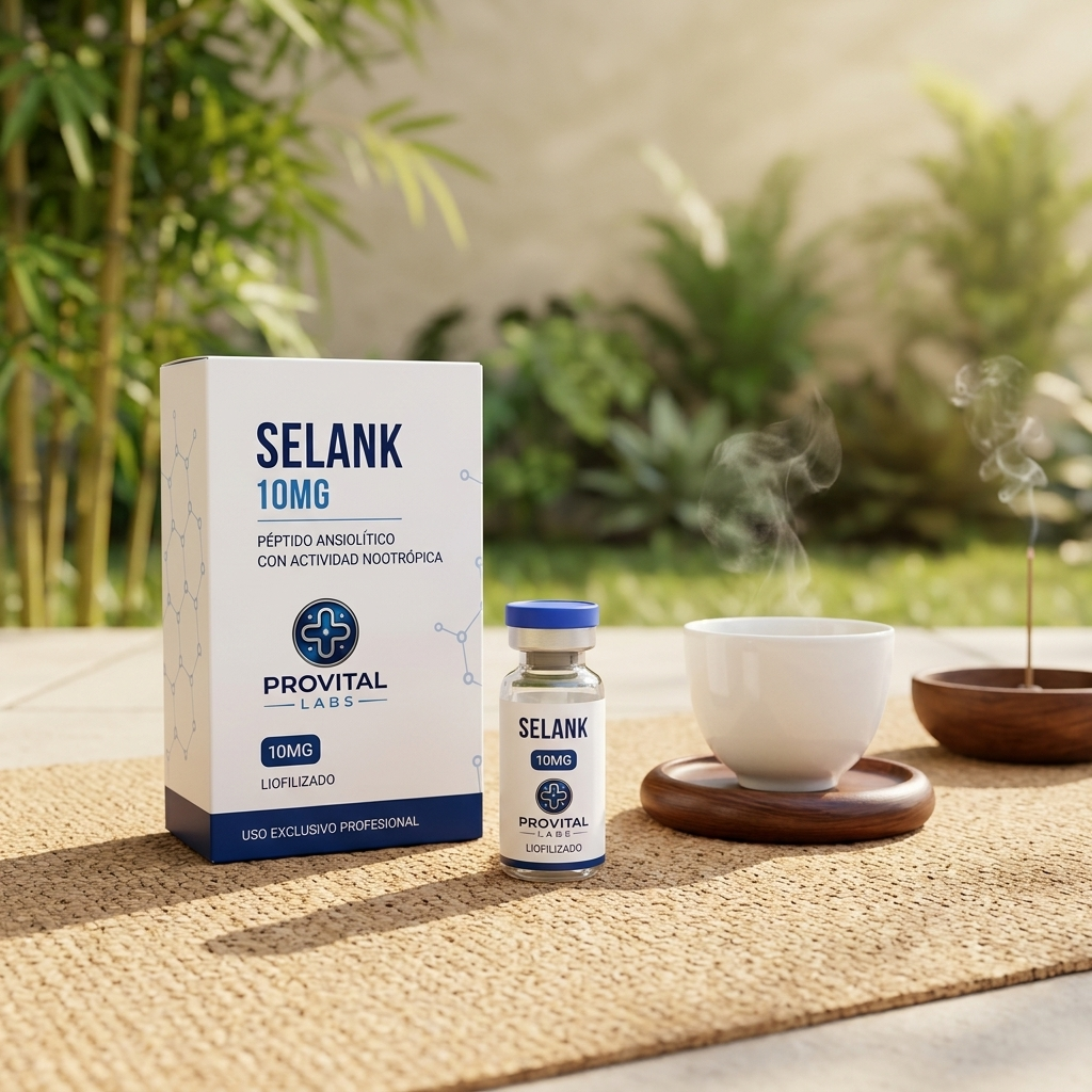 Selank Provital Labs 10mg | Calma Brutal Sin Quedarte Dormido