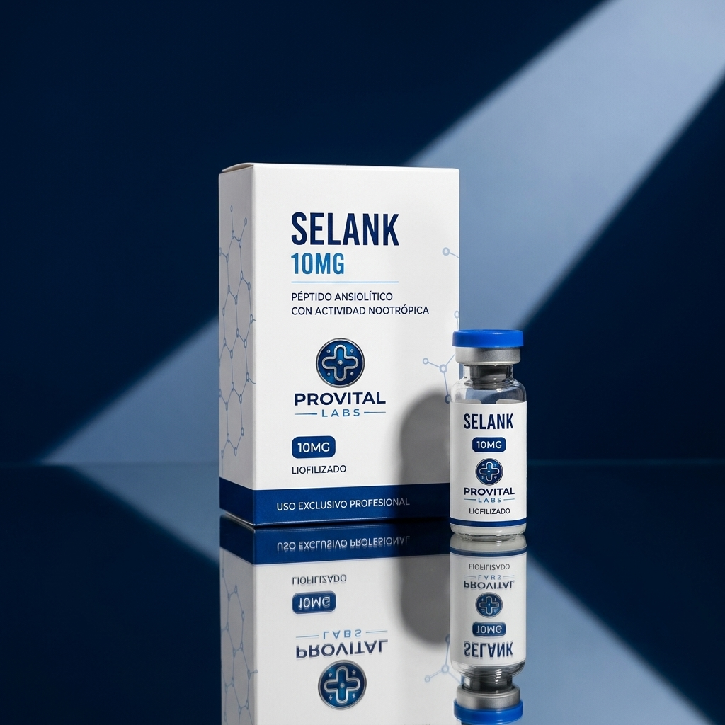 Selank Provital Labs 10mg | Calma Brutal Sin Quedarte Dormido