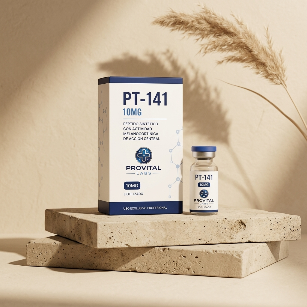 PT-141 Provital Labs 10mg | Deseo Real Desde El Cerebro