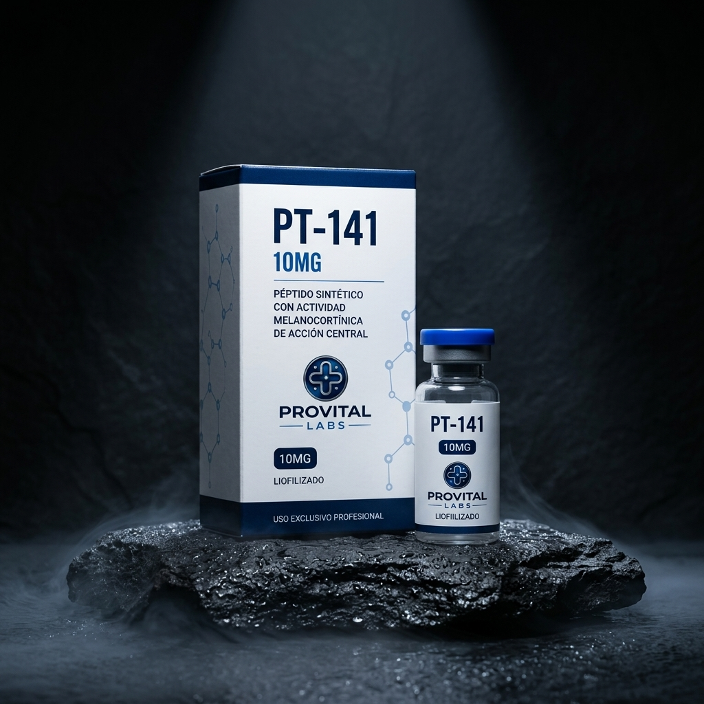 PT-141 Provital Labs 10mg | Deseo Real Desde El Cerebro