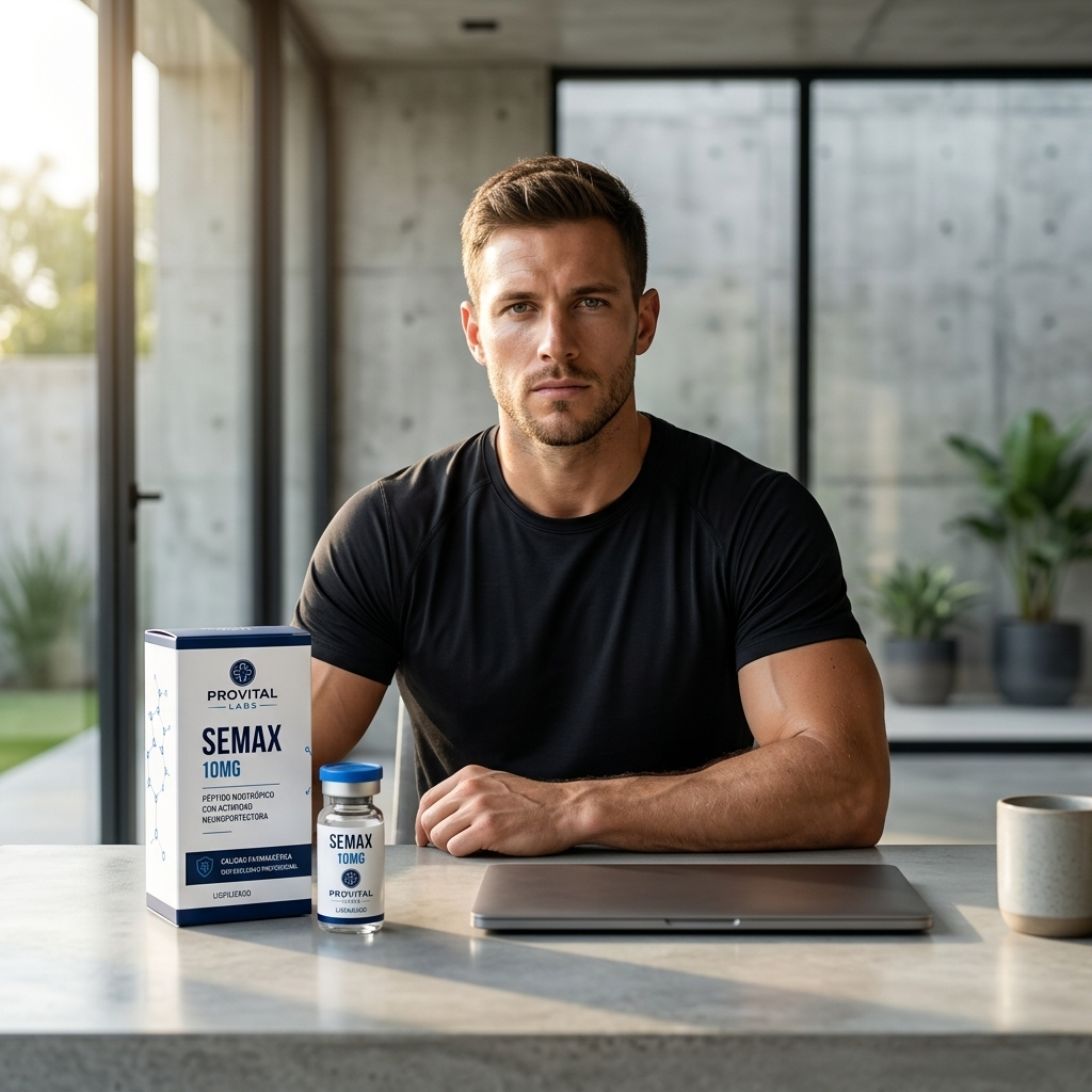 Semax Provital Labs 10mg | Tu Cerebro En Modo Imparable — Sin Café, Sin Crash