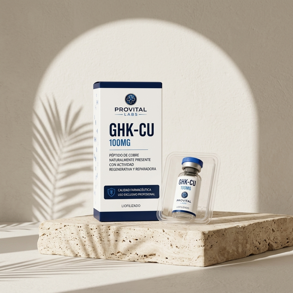 GHK-Cu Provital Labs 100mg | La Molécula Que Rejuvenece Tus Células Desde El Gen