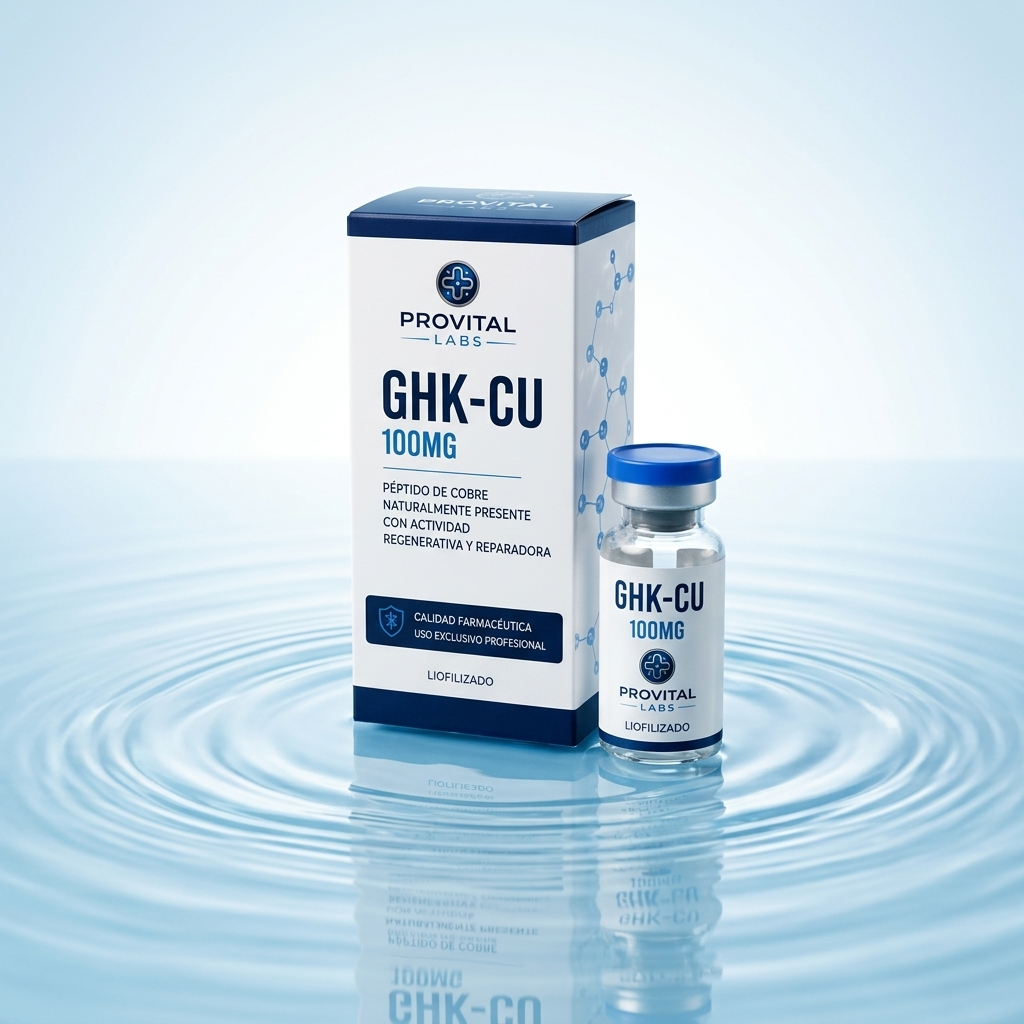 GHK-Cu Provital Labs 100mg | La Molécula Que Rejuvenece Tus Células Desde El Gen