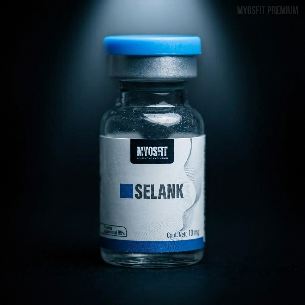 Selank Myosfit 10mg | Calma Brutal Sin Sedarte — Modo CEO Activado