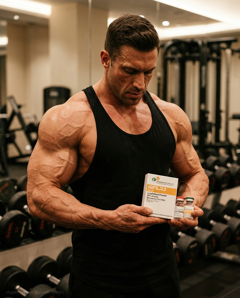 IGF-1 LR3 GPh Pharmaceuticals 5mg | 5x Más Que La Competencia — Hiperplasia Real