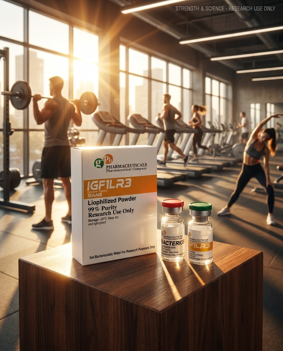 IGF-1 LR3 GPh Pharmaceuticals 5mg | 5x Más Que La Competencia — Hiperplasia Real